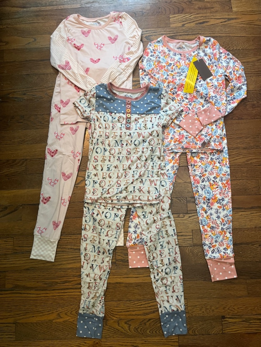 Three Matilda Jane Kids Pajamas Sets